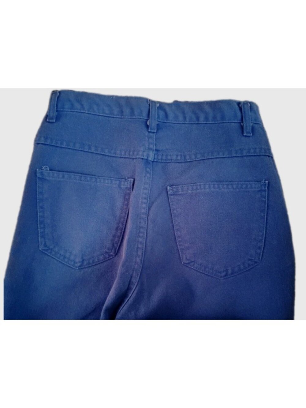 Vintage Newport News Size 6 Womens Jeans Blue 26x33 Mom Jeans - Picture 3 of 8